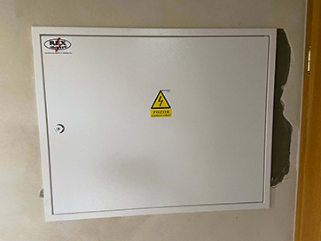 Domovní rozvaděč včetně přívodu z HDS